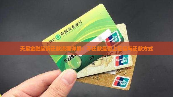 天星金融起诉还款流程详解