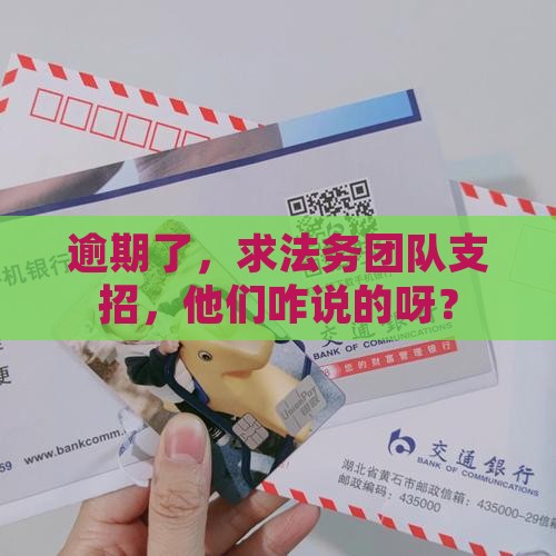 逾期找法务团队怎么说的
