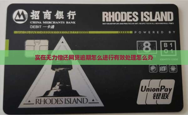 欠网贷实在无力偿还怎么办进行有效处理