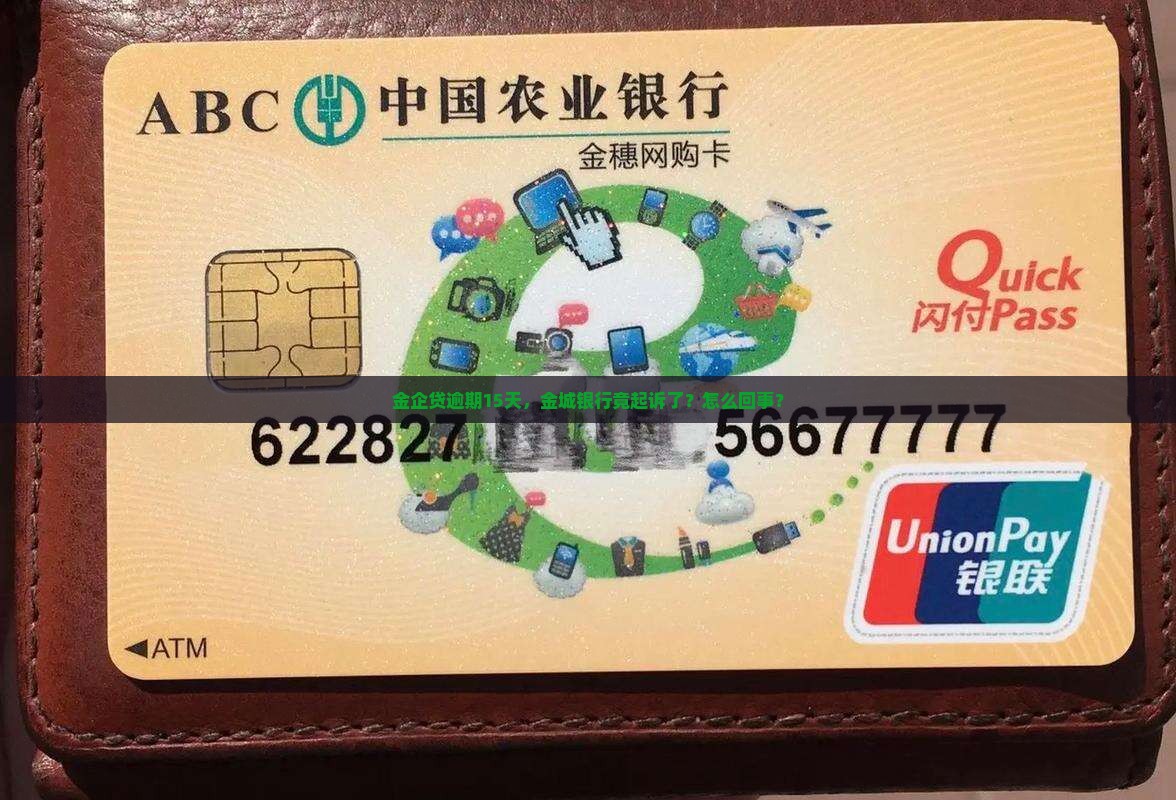 金城银行金企贷逾期15天起诉