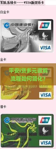 平安i贷多元调解流程详解