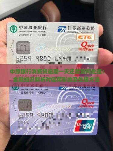 中原银行消费贷逾期1天如何处理
