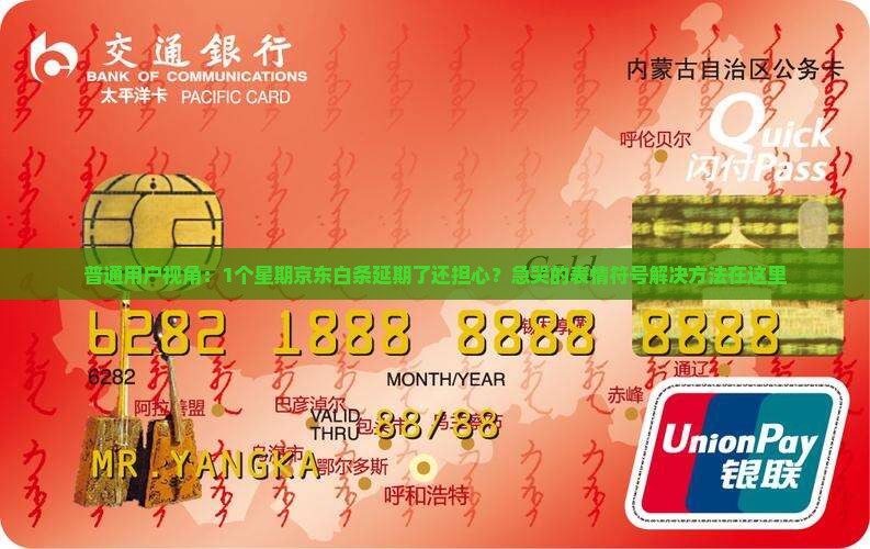 京东白条延期一个星期怎么申请