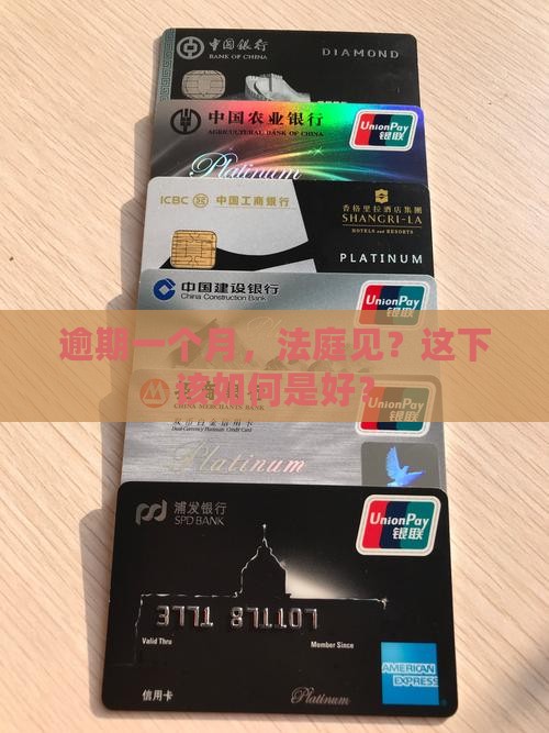 逾期一个月被起诉了怎么办