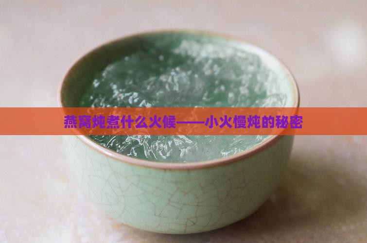 燕窝炖煮什么火候——小火慢炖的秘密