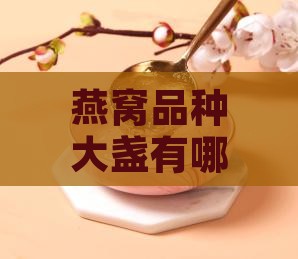 燕窝品种大盏有哪些名字好听
