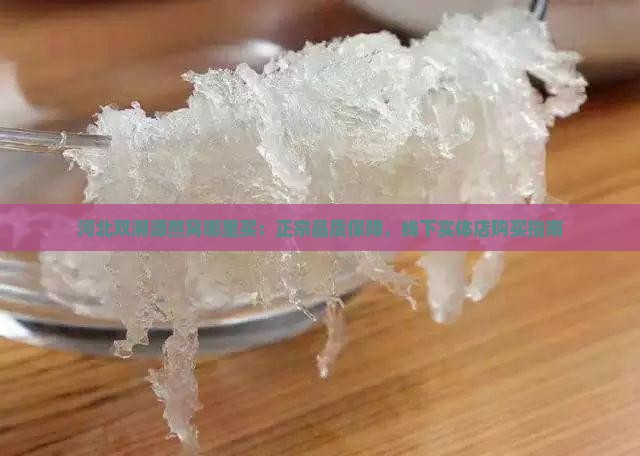 河北双溯源燕窝哪里买：正宗品质保障，线下实体店购买指南
