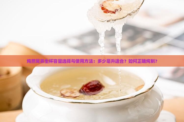炖燕窝养生杯容量选择与使用方法：多少毫升适合？如何正确炖制？