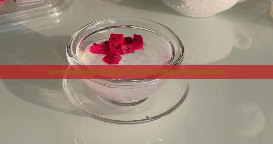 1g天然燕窝的胶原蛋白含量是多少？探究燕窝中胶原蛋白与蛋白质的营养秘密