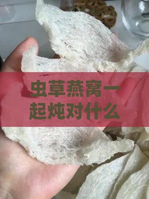 虫草燕窝一起炖对什么人群具有哪些功效