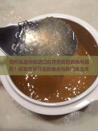 如何准确辨别进口白燕燕窝的真伪与品质？探索燕窝行业的痛点与热门关注点！