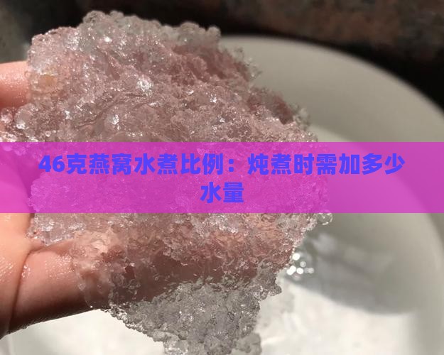 46克燕窝水煮比例：炖煮时需加多少水量