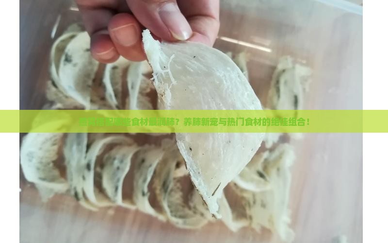 燕窝搭配哪些食材最润肺？养肺新宠与热门食材的绝佳组合！