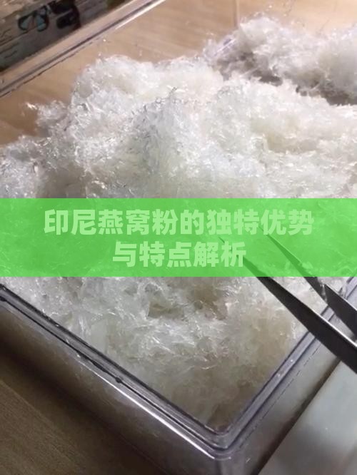 印尼燕窝粉的独特优势与特点解析