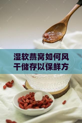 湿软燕窝如何风干储存以保鲜方法详解