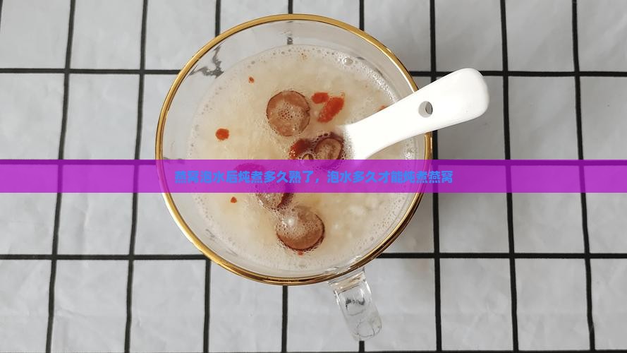 燕窝泡水后炖煮多久熟了，泡水多久才能炖煮燕窝