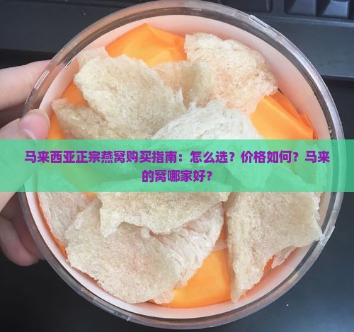 马来西亚正宗燕窝购买指南：怎么选？价格如何？马来的窝哪家好？