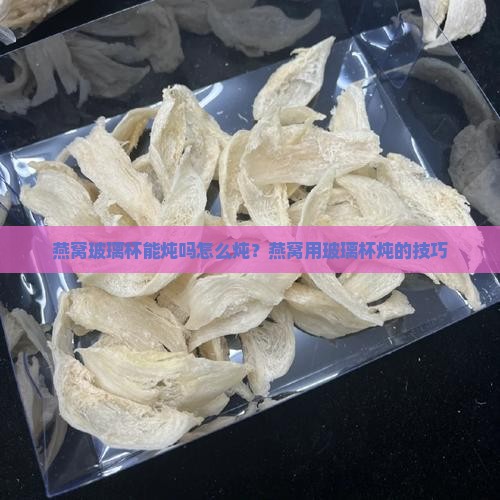 燕窝玻璃杯能炖吗怎么炖？燕窝用玻璃杯炖的技巧