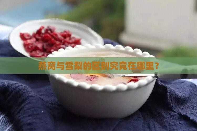 燕窝与雪梨的区别究竟在哪里？