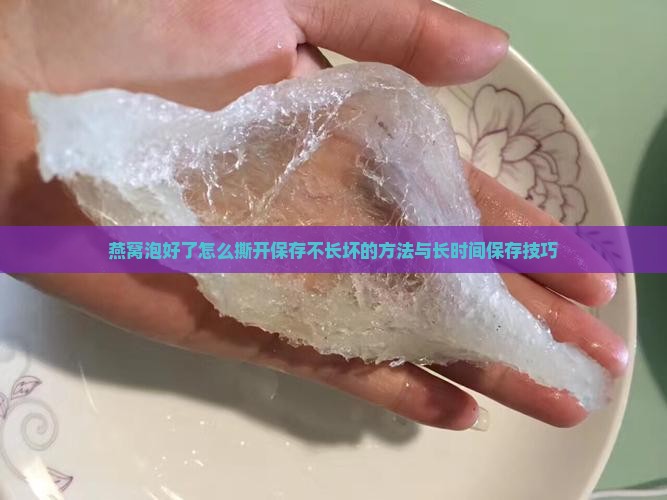 燕窝泡好了怎么撕开保存不长坏的方法与长时间保存技巧