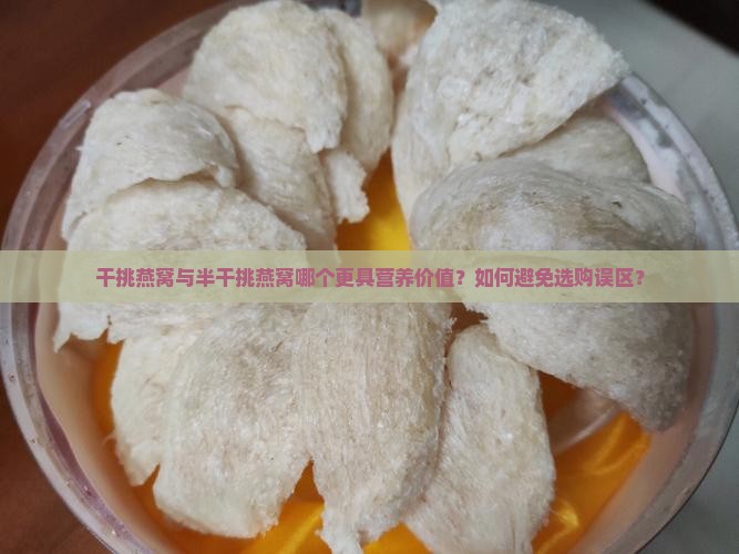 干挑燕窝与半干挑燕窝哪个更具营养价值？如何避免选购误区？