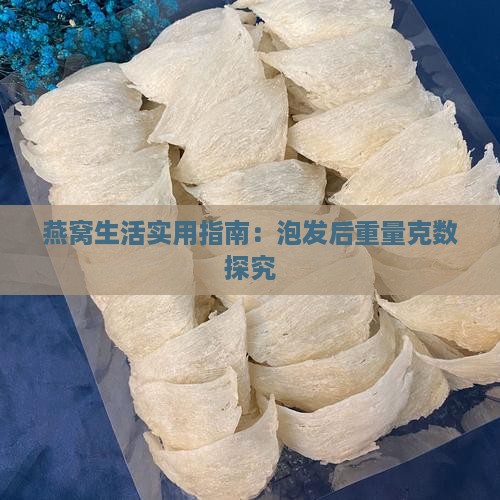 燕窝生活实用指南：泡发后重量克数探究