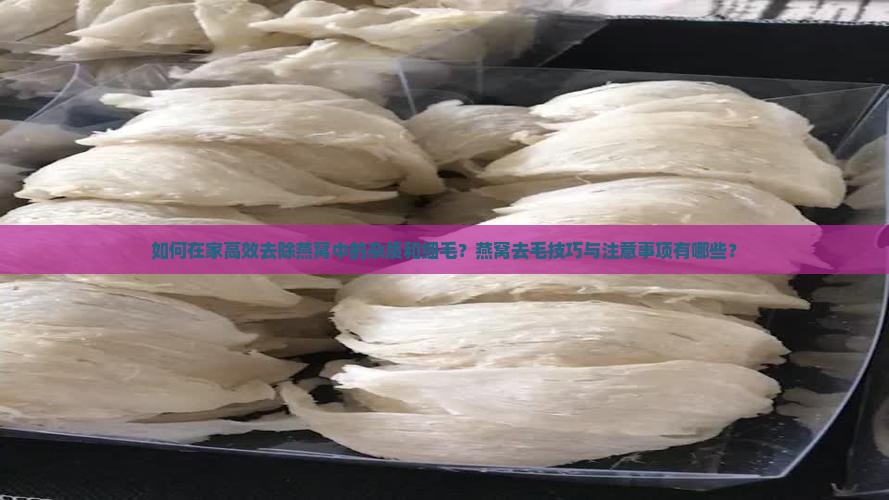 如何在家高效去除燕窝中的杂质和细毛？燕窝去毛技巧与注意事项有哪些？