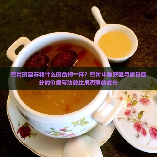 燕窝的营养和什么的食物一样？燕窝中唾液酸与蛋白成分的价值与功效比肩鸡蛋的成分