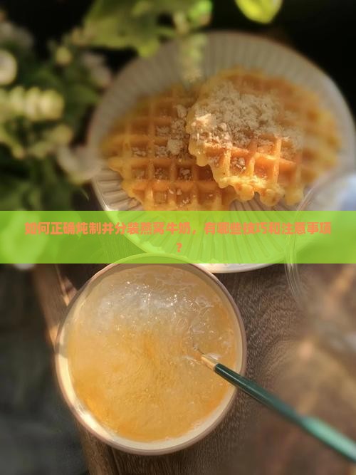如何正确炖制并分装燕窝牛奶，有哪些技巧和注意事项？