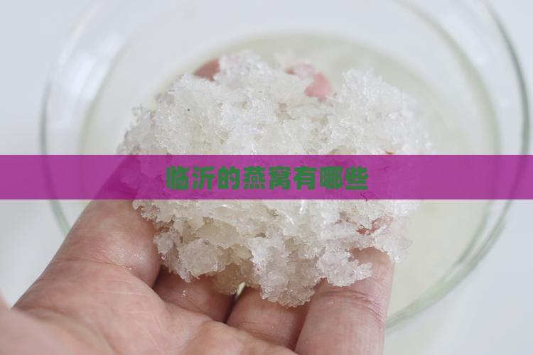 临沂的燕窝有哪些