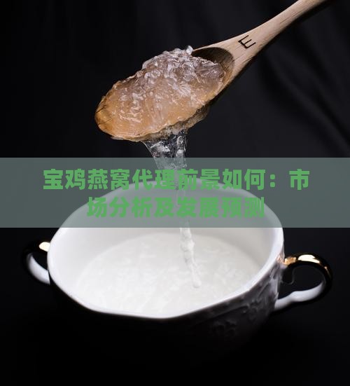 宝鸡燕窝代理前景如何：市场分析及发展预测