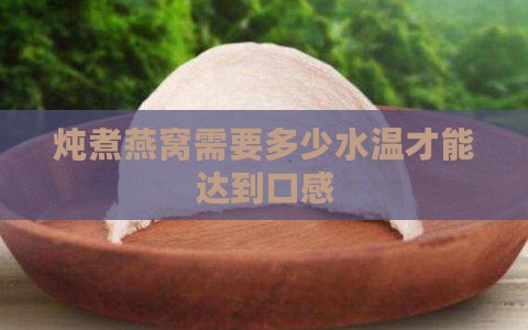 炖煮燕窝需要多少水温才能达到口感 炖煮燕窝需要多少水温才能达到口感