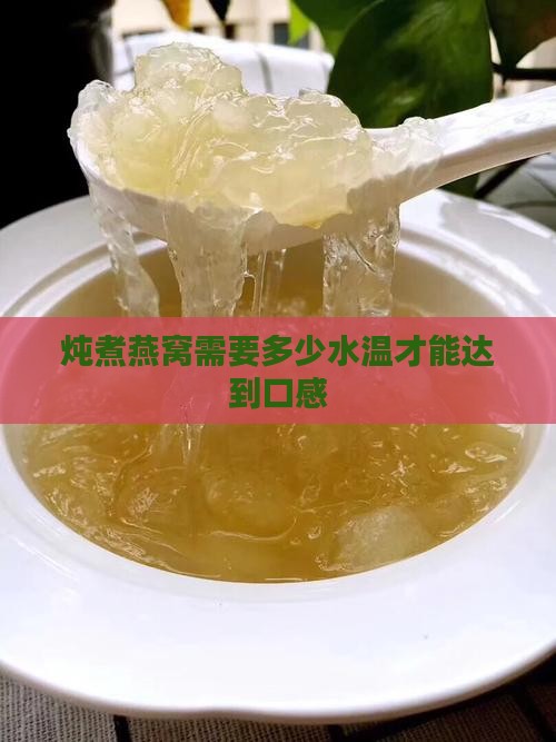 炖煮燕窝需要多少水温才能达到口感 炖煮燕窝需要多少水温才能达到口感