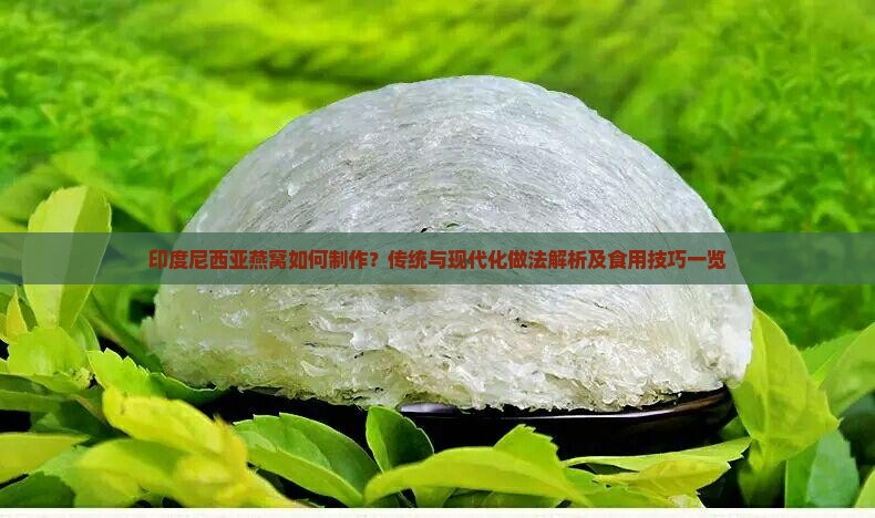 印度尼西亚燕窝如何制作？传统与现代化做法解析及食用技巧一览