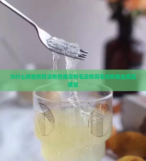 为什么有些燕窝没有燕角没有毛没有羽毛没有囊丝而且便宜