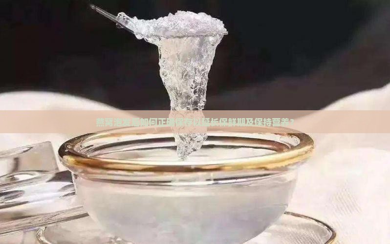 燕窝泡发后如何正确保存以延长保鲜期及保持营养？