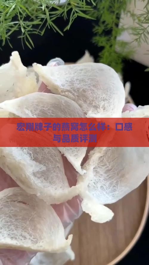 宏翔牌子的燕窝怎么样：口感与品质评测