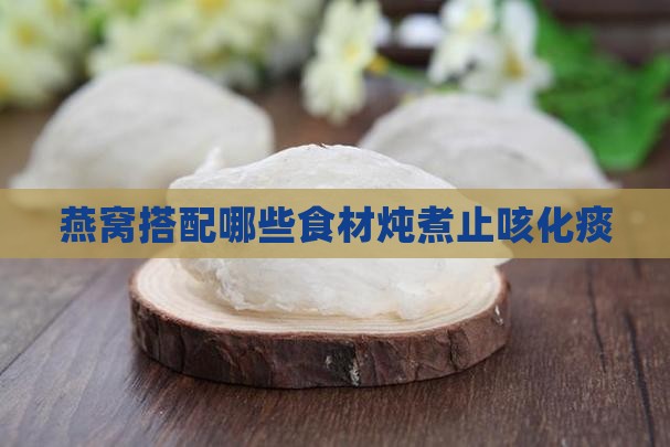 燕窝搭配哪些食材炖煮止咳化痰