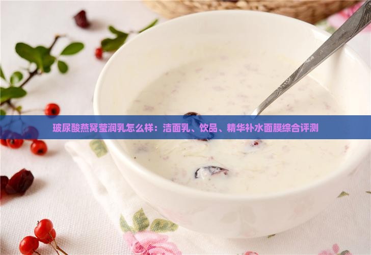 玻尿酸燕窝莹润乳怎么样：洁面乳、饮品、精华补水面膜综合评测