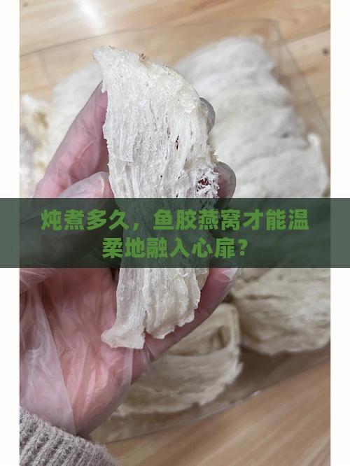炖煮多久，鱼胶燕窝才能温柔地融入心扉？