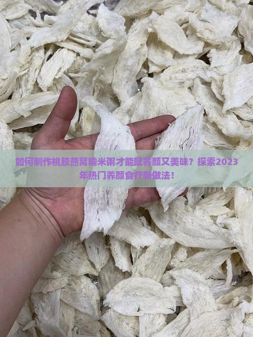如何制作桃胶燕窝糯米粥才能既养颜又美味？探索2023年热门养颜食疗新做法！