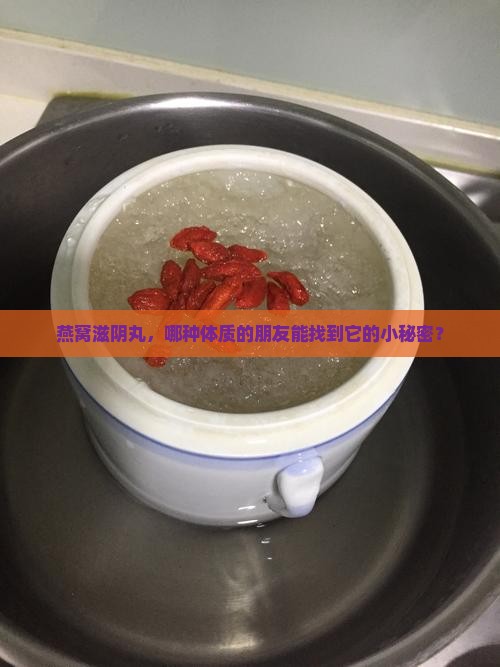 燕窝滋阴丸，哪种体质的朋友能找到它的小秘密？