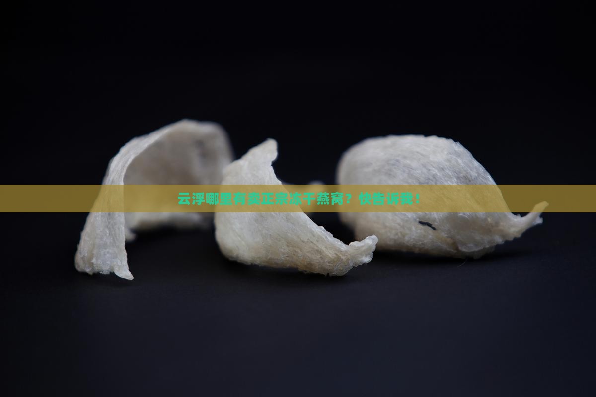 云浮哪里有卖正宗冻干燕窝？快告诉我！