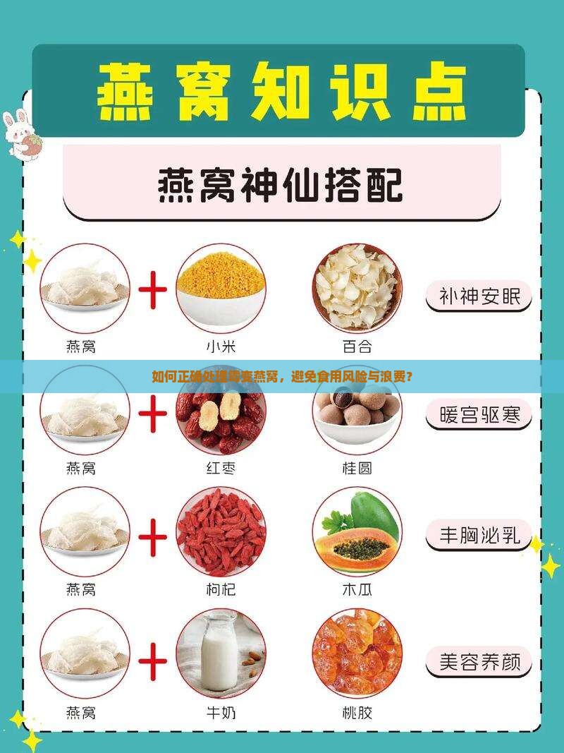 如何正确处理霉变燕窝，避免食用风险与浪费？