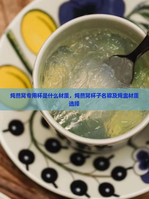 炖燕窝专用杯是什么材质，炖燕窝杯子名称及炖盅材质选择