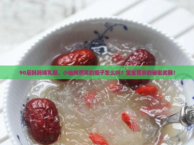 90后妈妈哺乳期，小仙炖燕窝的瓶子怎么叫？宝宝营养的秘密武器！