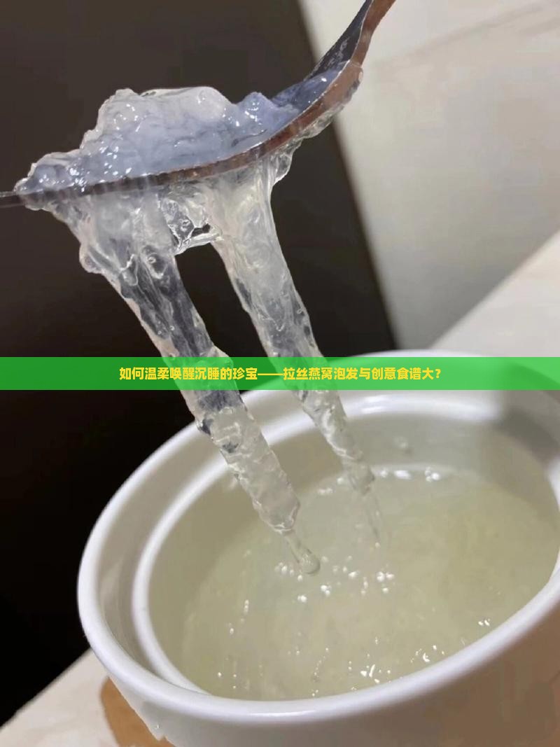 如何温柔唤醒沉睡的珍宝——拉丝燕窝泡发与创意食谱大？