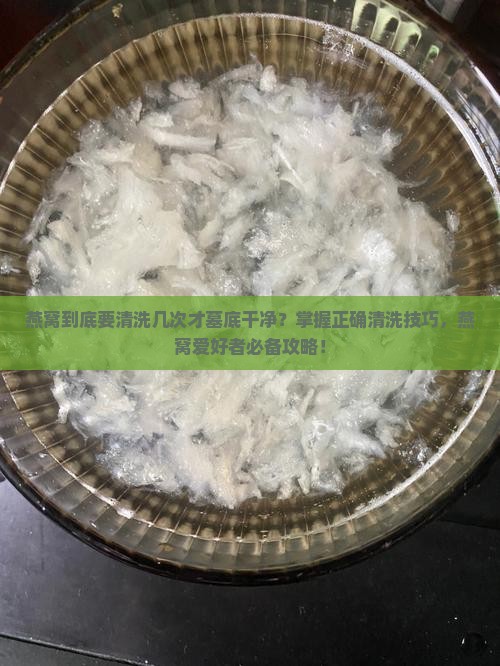 燕窝到底要清洗几次才墓底干净？掌握正确清洗技巧，燕窝爱好者必备攻略！