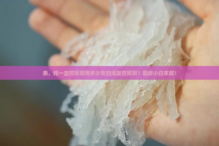 亲，炖一盅燕窝得用多少克的泡发燕窝啊？厨房小白求解！