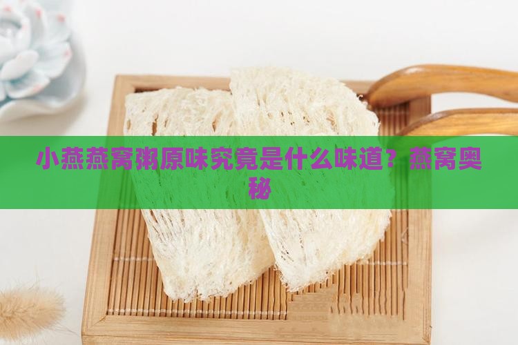 小燕燕窝粥原味究竟是什么味道？燕窝奥秘